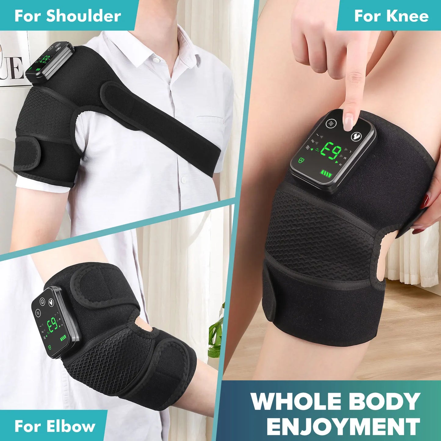 3 in 1 Vibration & Heating Shoulder Massager