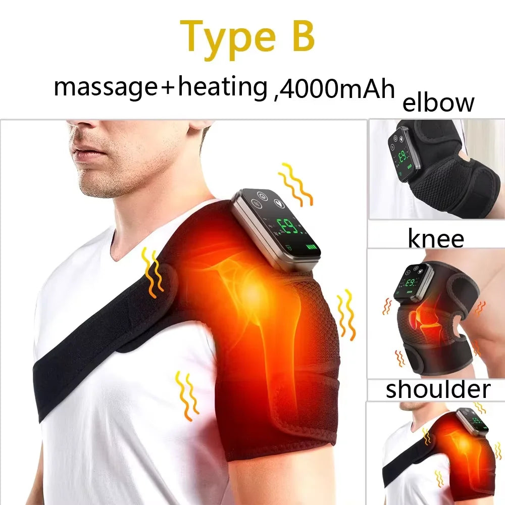 3 in 1 Vibration & Heating Shoulder Massager